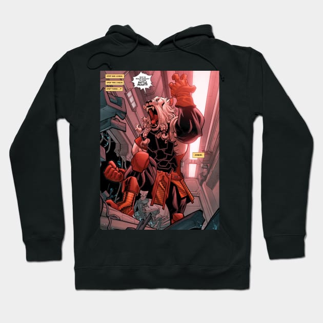 battle beast Hoodie by super villain